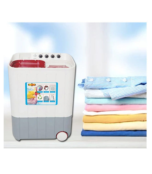 Super Asia 8Kg Twin Washing Machine SA244