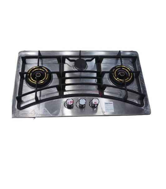 iZone KITCHEN HOB 3113 SS (3BRN STEEL)