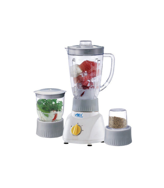 Anex AG-6026 EX Deluxe 3-in-1 Blender & Grinder: Culinary Versatility Redefined