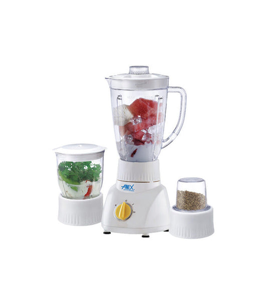 Anex AG-6026 EX Deluxe 3-in-1 Blender & Grinder: Culinary Versatility Redefined