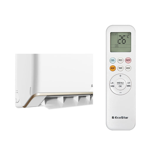 EcoStar Inv Duke AC 1-Ton ES-12DU01WG Heat & Cool