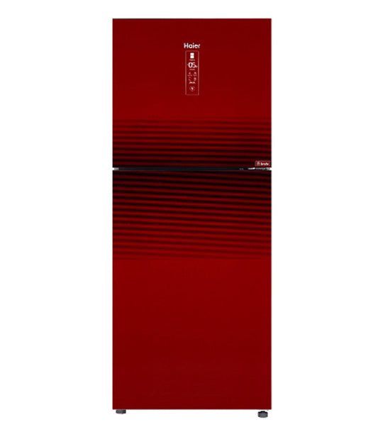 Haier Inverter Series Direct Cool HRF-438 IDB-IDR Red