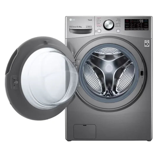 LG F0L9DGP2S Front Load Washer & Dryer 15kg/8 Kg AI DD™