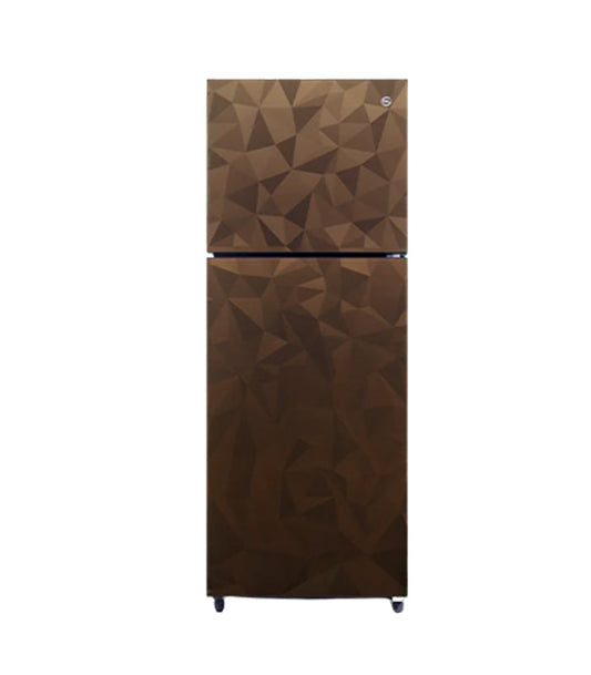 PEL 6450 Refrigerator GD CURVED Chocolate Prism