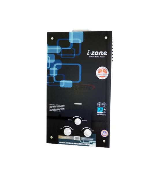 iZone R10GL Instant Water Heater Supreme Glass LPG 10 Liter