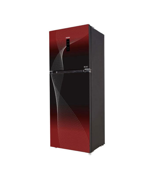 Haier HRF-346IFRA Smart Inverter Refrigerator | RED