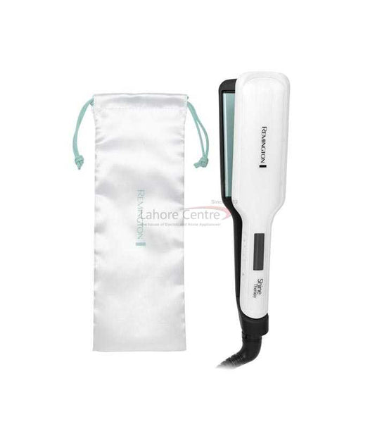 Remington Shine Therapy Wide Plate Hair Straightener, S8550