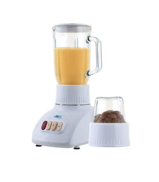 Anex 6039 (2-in-1) Glass Blender Grinder: Culinary Versatility in Style