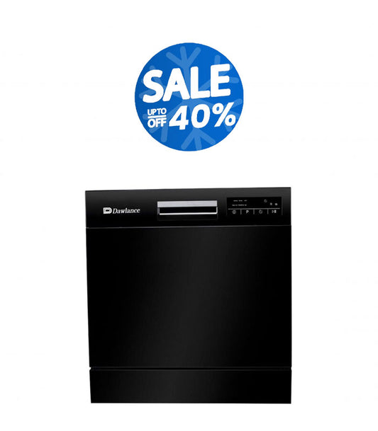 DDW 868 Counter Top Black Dishwasher