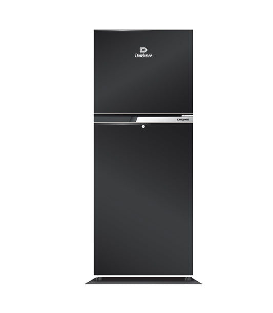 Dawlance 9178 LF CHROME Refrigerator Hairline Black