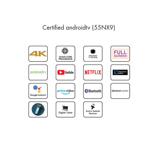 Multynet 55" NX9 Android TV