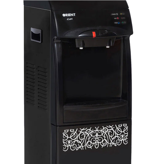 Orient Icon 2 Taps Black Water Dispenser