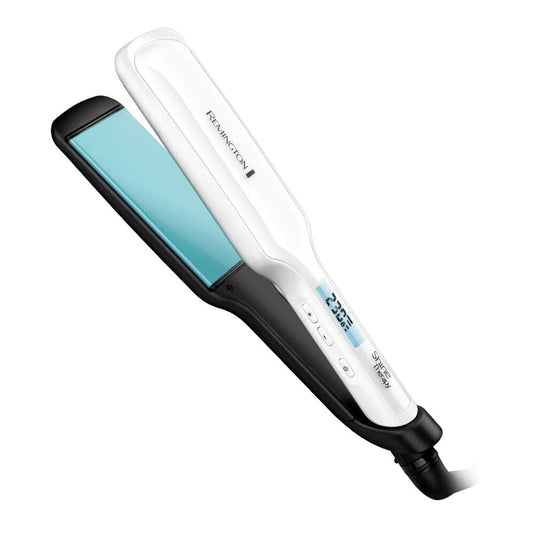 Remington Shine Therapy Wide Plate Hair Straightener, S8550